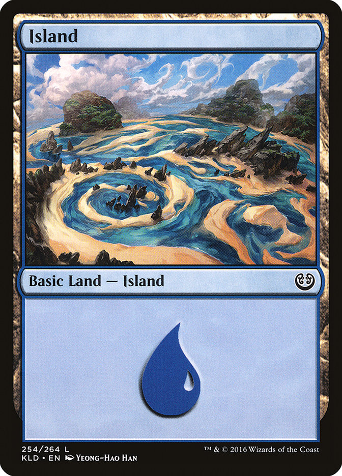 Island (254) [Kaladesh] | Black Swamp Games