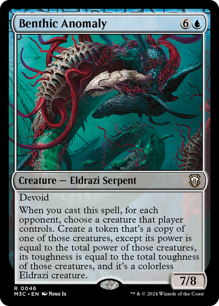 Benthic Anomaly (Ripple Foil) [Modern Horizons 3 Commander] | Black Swamp Games