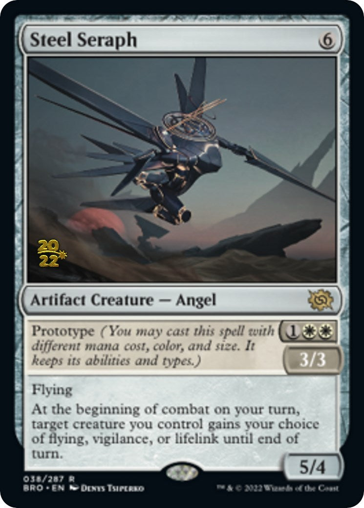 Steel Seraph [The Brothers' War Prerelease Promos] | Black Swamp Games
