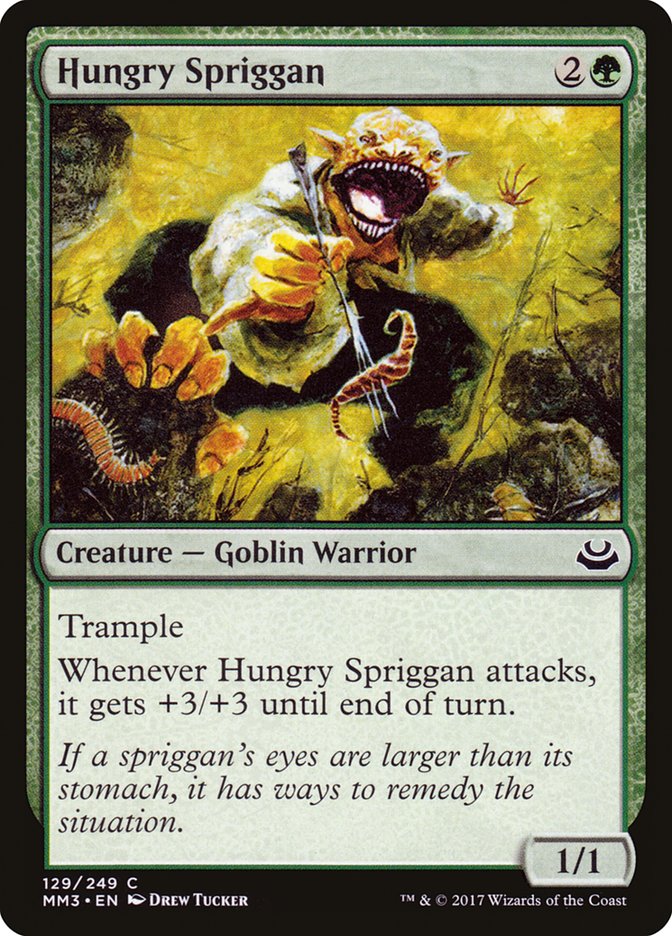 Hungry Spriggan [Modern Masters 2017] | Black Swamp Games