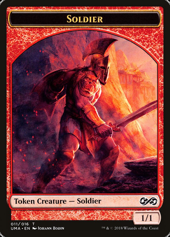 Soldier Token [Ultimate Masters Tokens] | Black Swamp Games