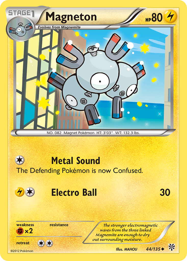 Magneton (44/135) [Black & White: Plasma Storm] | Black Swamp Games