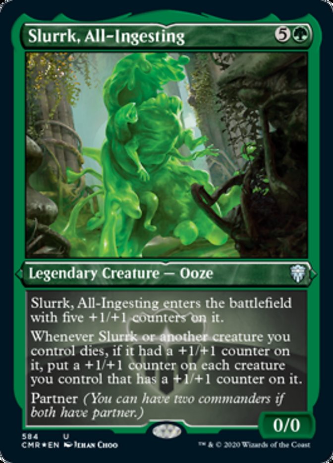 Slurrk, All-Ingesting (Etched) [Commander Legends] | Black Swamp Games