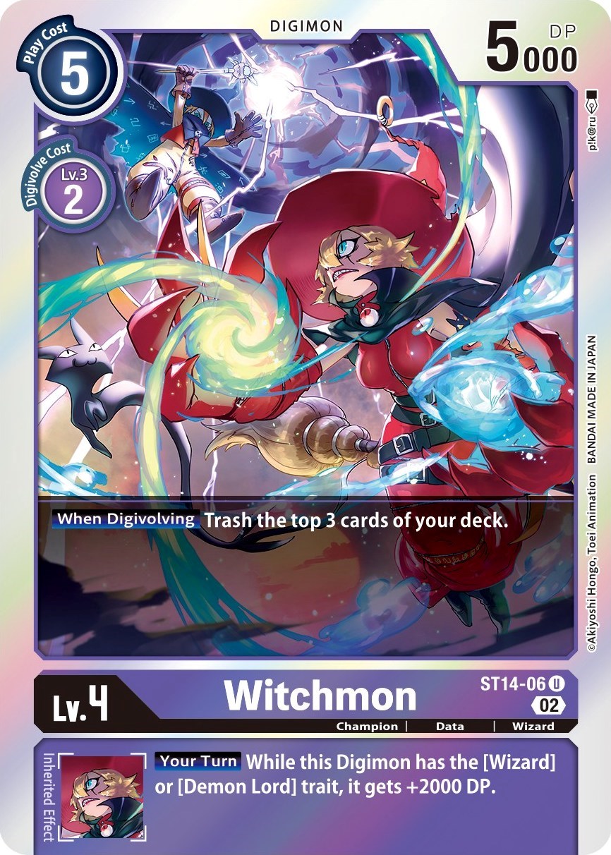 Witchmon [ST14-06] [Starter Deck: Beelzemon Advanced Deck Set] | Black Swamp Games