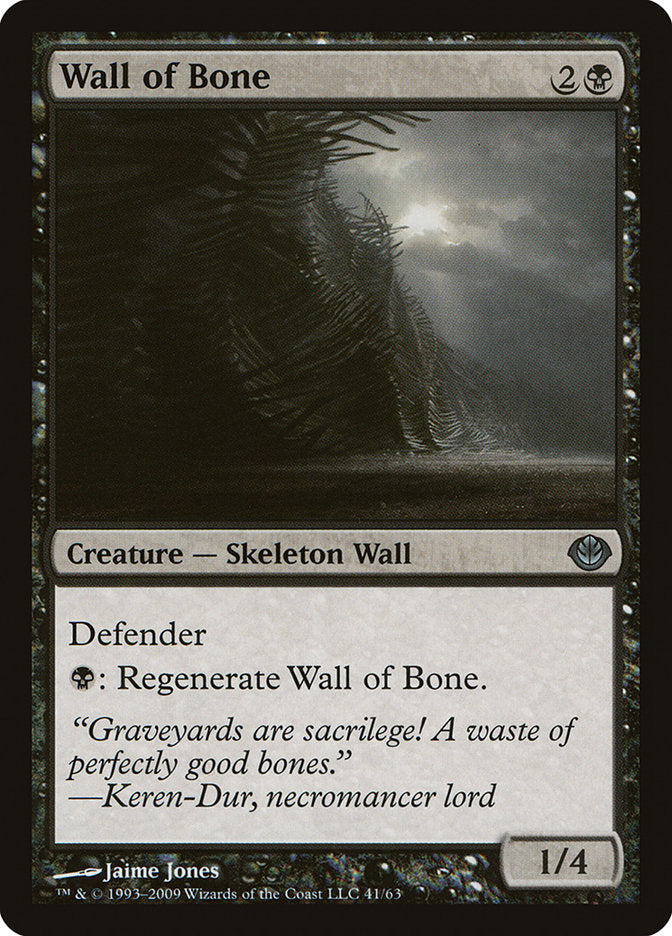 Wall of Bone [Duel Decks: Garruk vs. Liliana] | Black Swamp Games