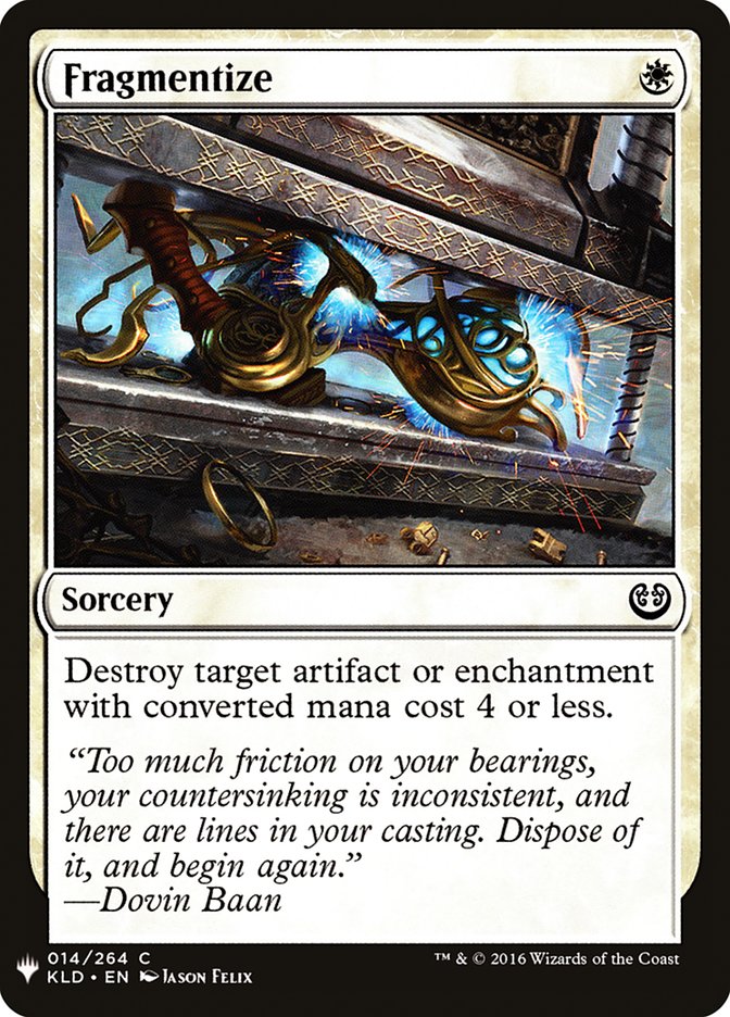 Fragmentize [Mystery Booster] | Black Swamp Games