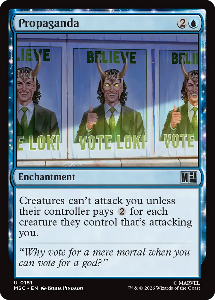 Propaganda [Marvel Super Heroes Commander] | Black Swamp Games