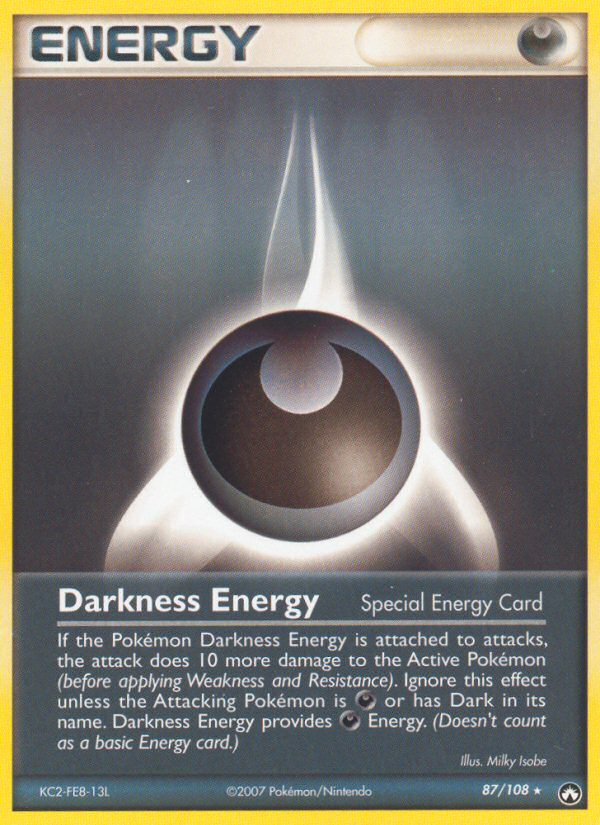Darkness Energy (87/108) [EX: Power Keepers] | Black Swamp Games