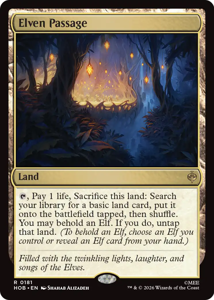 Elven Passage [The Hobbit] | Black Swamp Games