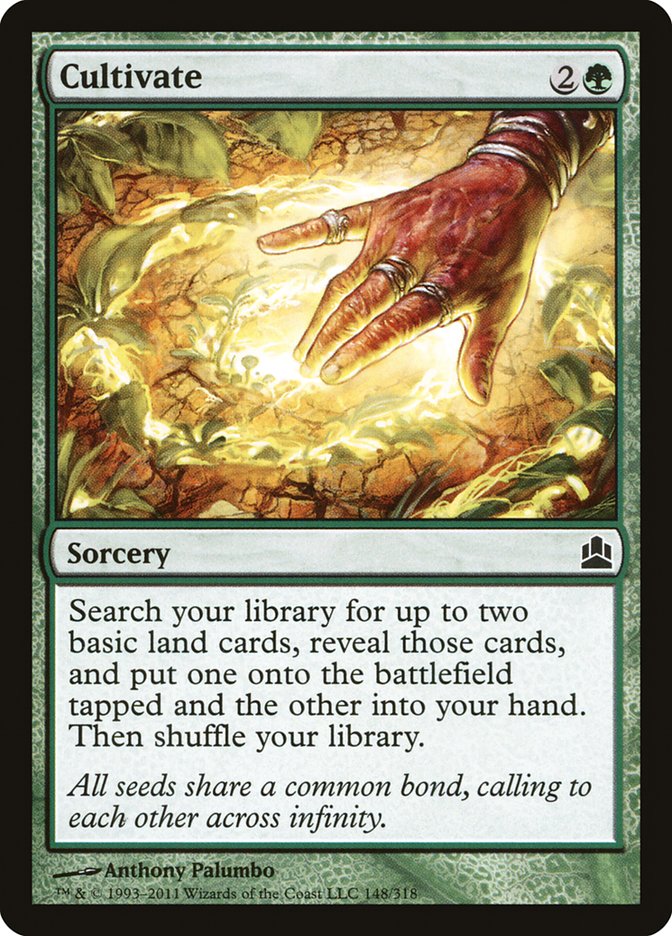 Cultivate [Commander 2011] | Black Swamp Games