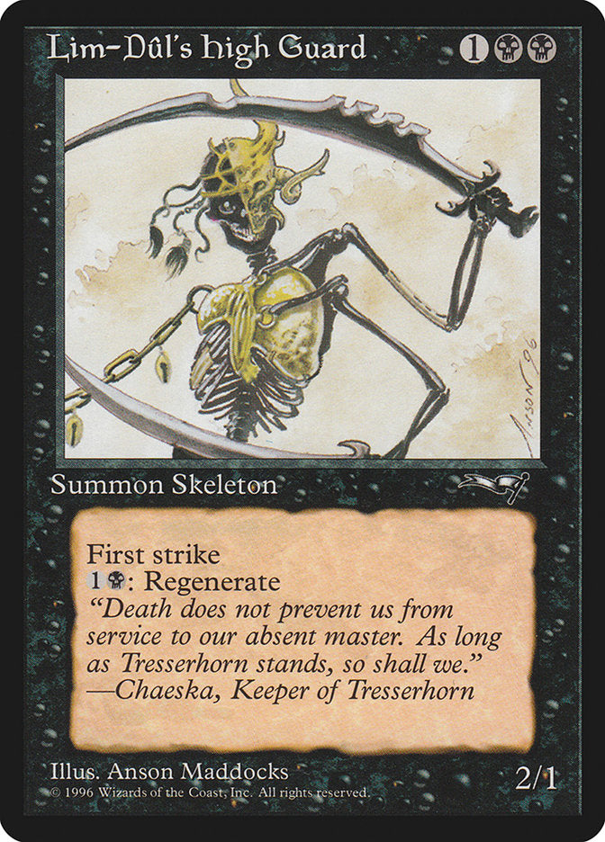 Lim-Dul's High Guard (Holding Sword) [Alliances] | Black Swamp Games