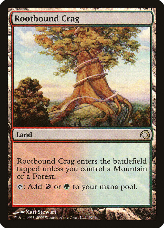 Rootbound Crag [Premium Deck Series: Slivers] | Black Swamp Games