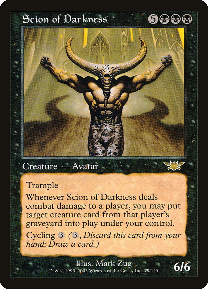 Scion of Darkness [Legions] | Black Swamp Games