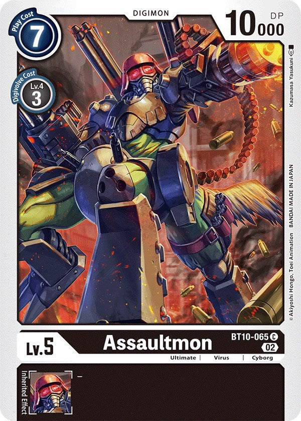 Assaultmon [BT10-065] [Xros Encounter] | Black Swamp Games