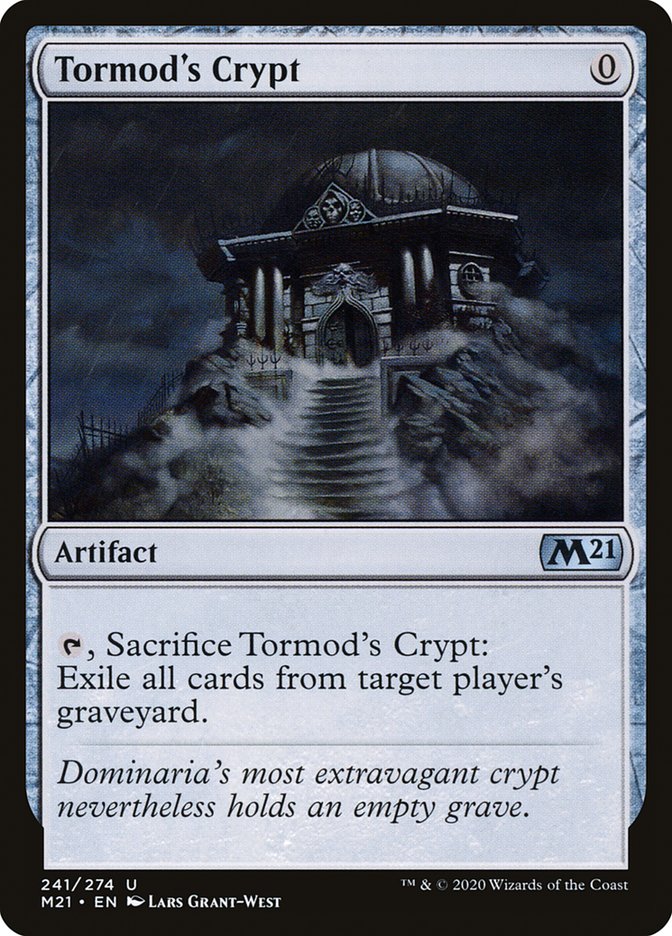 Tormod's Crypt [Core Set 2021] | Black Swamp Games