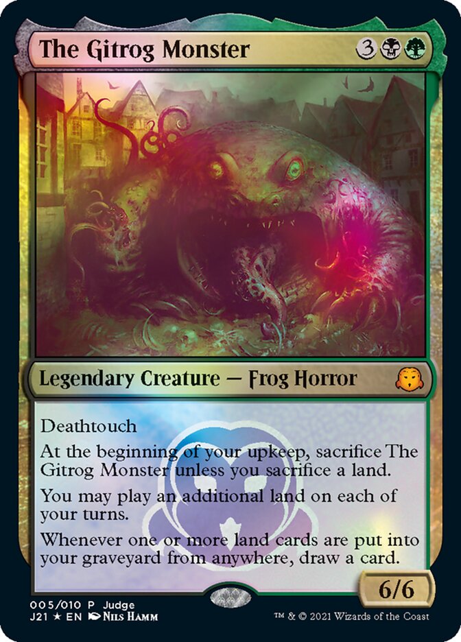 The Gitrog Monster [Judge Gift Cards 2021] | Black Swamp Games