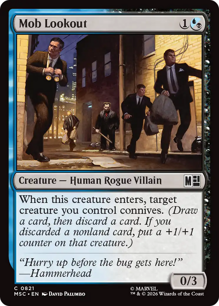 Mob Lookout [Marvel Super Heroes Commander] | Black Swamp Games