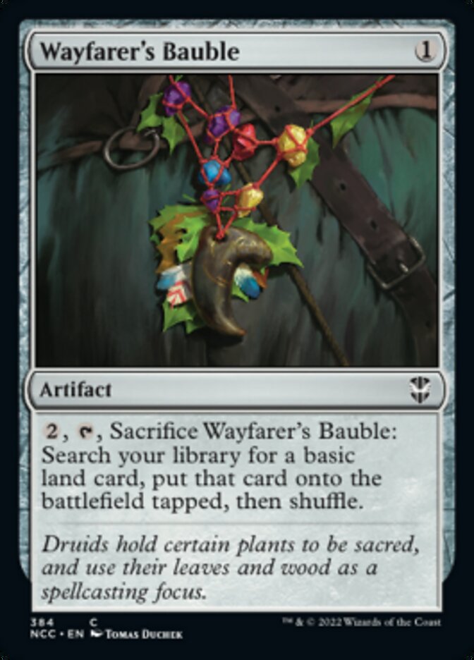 Wayfarer's Bauble [Streets of New Capenna Commander] | Black Swamp Games