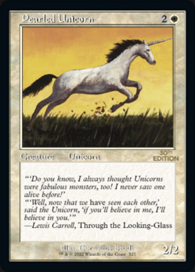 Pearled Unicorn (Retro) [30th Anniversary Edition] | Black Swamp Games