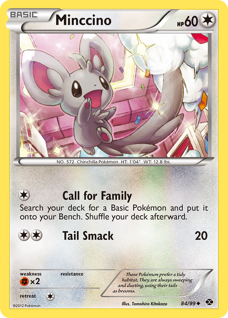 Minccino (84/99) [Black & White: Next Destinies] | Black Swamp Games