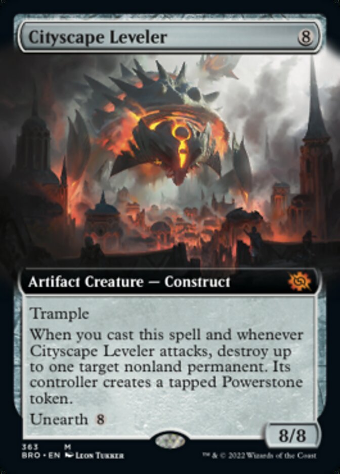 Cityscape Leveler (Extended Art) [The Brothers' War] | Black Swamp Games