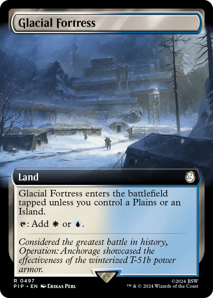 Glacial Fortress (Extended Art) [Fallout] | Black Swamp Games