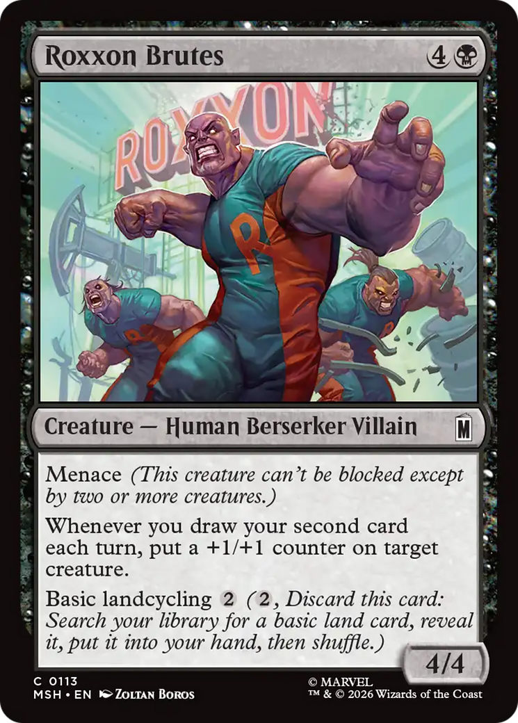 Roxxon Brutes [Marvel Super Heroes] | Black Swamp Games
