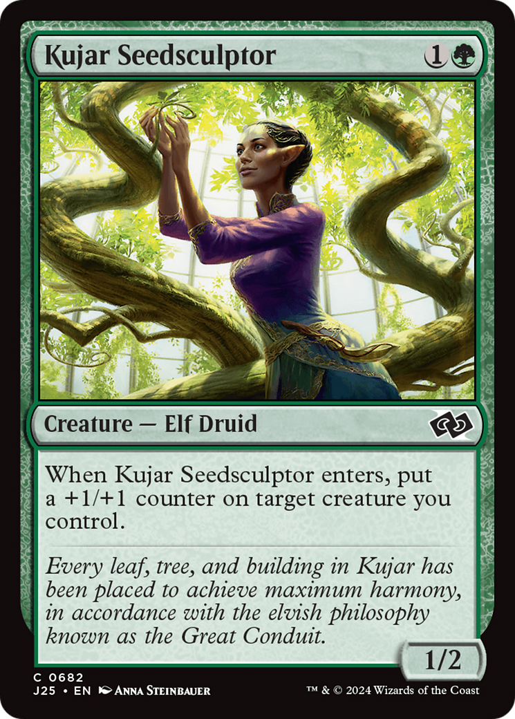 Kujar Seedsculptor [Foundations Jumpstart] | Black Swamp Games