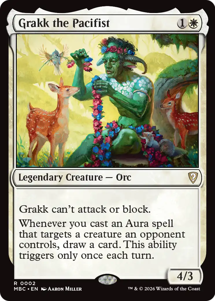 Grakk the Pacifist [Mystery Booster: Commander Edition] | Black Swamp Games