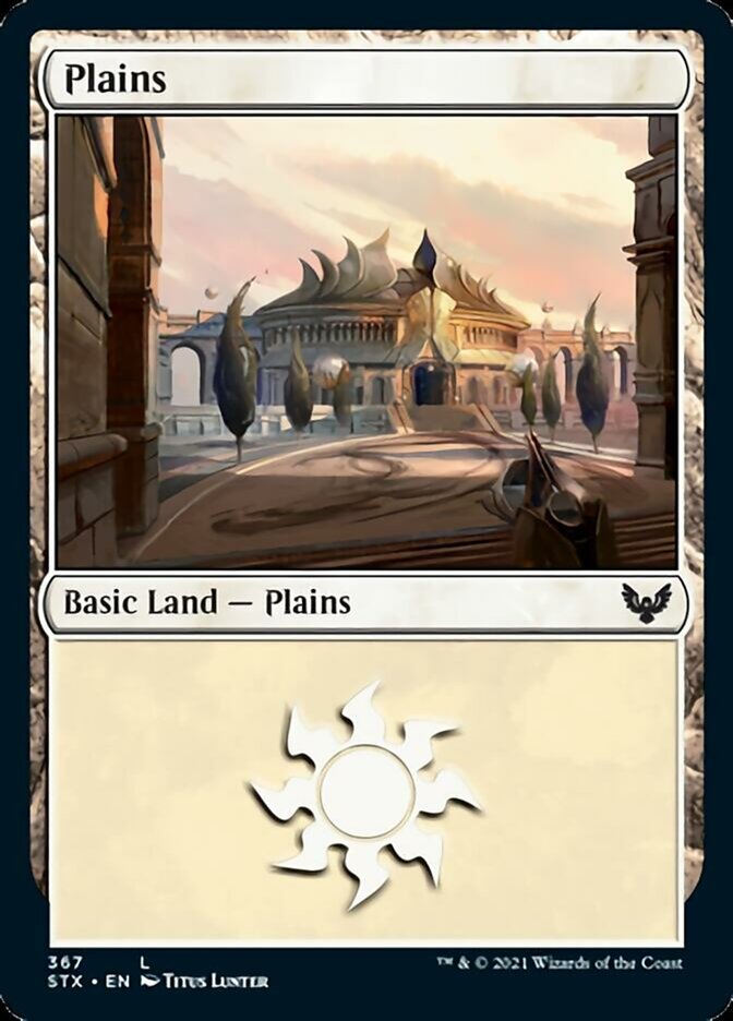 Plains (367) [Strixhaven: School of Mages] | Black Swamp Games