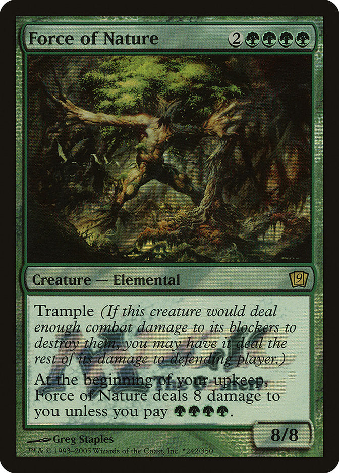 Force of Nature [Ninth Edition Promos] | Black Swamp Games