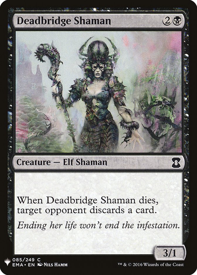 Deadbridge Shaman [Mystery Booster] | Black Swamp Games