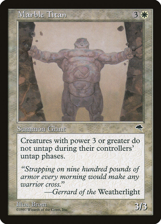 Marble Titan [Tempest] | Black Swamp Games