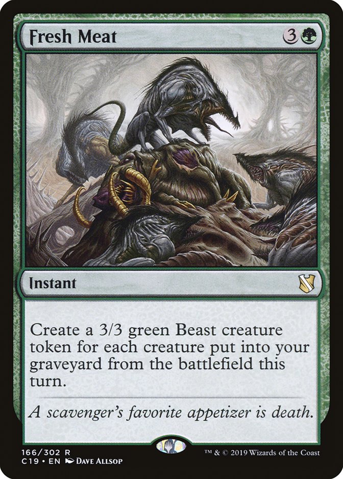 Fresh Meat [Commander 2019] | Black Swamp Games