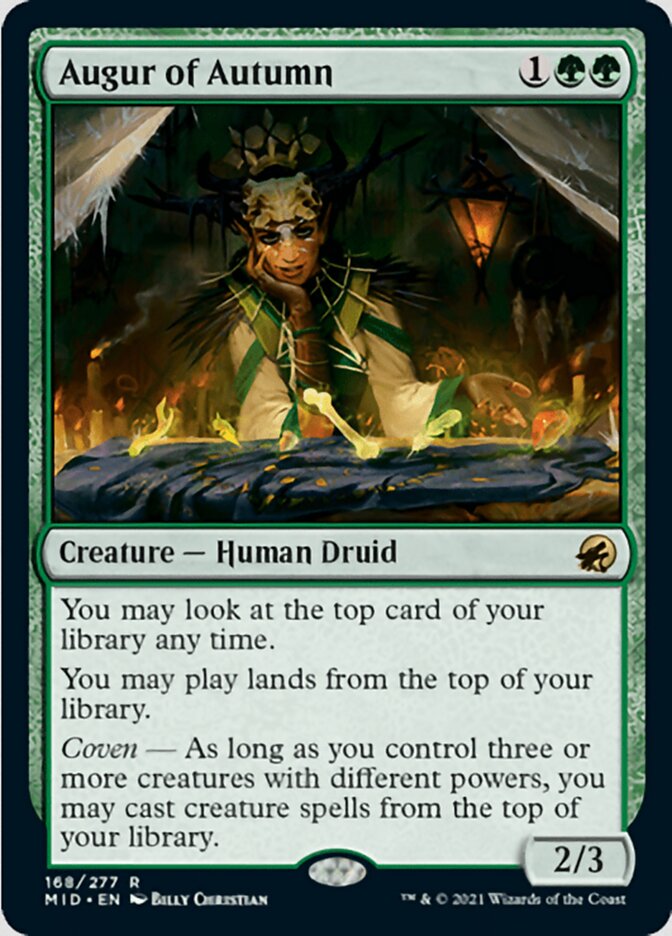 Augur of Autumn [Innistrad: Midnight Hunt] | Black Swamp Games