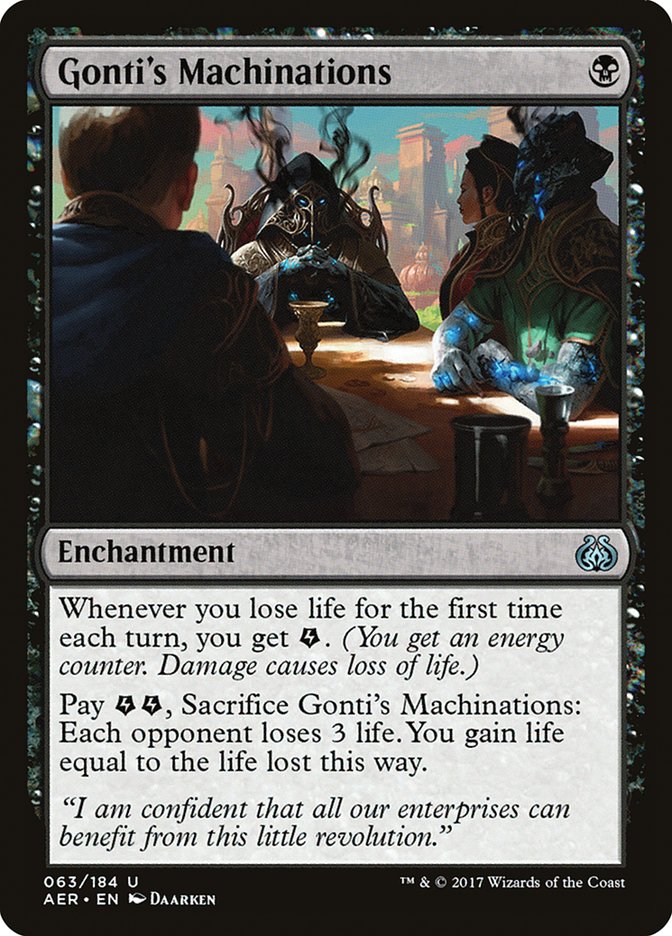 Gonti's Machinations [Aether Revolt] | Black Swamp Games