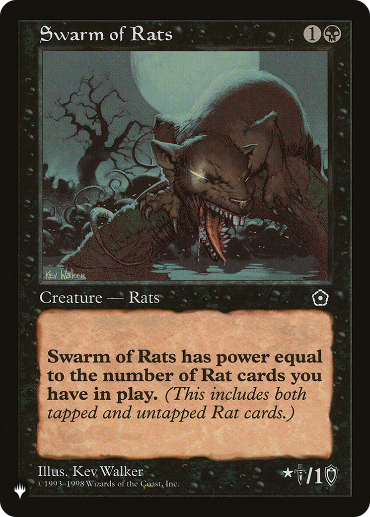 Swarm of Rats [The List Reprints] | Black Swamp Games