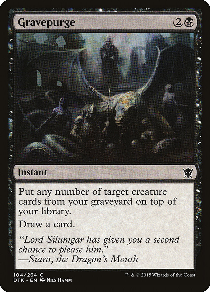 Gravepurge [Dragons of Tarkir] | Black Swamp Games