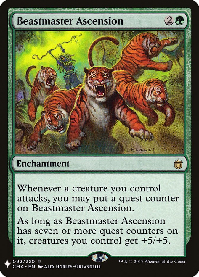 Beastmaster Ascension [Mystery Booster] | Black Swamp Games