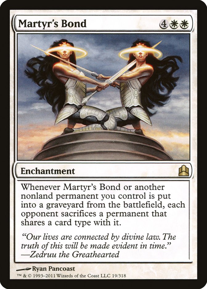 Martyr's Bond [Commander 2011] | Black Swamp Games