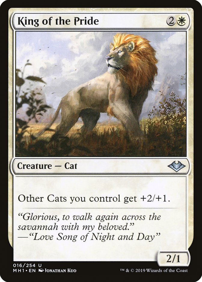 King of the Pride [Modern Horizons] | Black Swamp Games