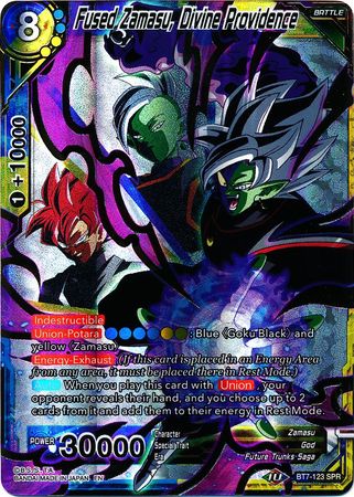 Fused Zamasu, Divine Providence (SPR) (BT7-123) [Assault of the Saiyans] | Black Swamp Games