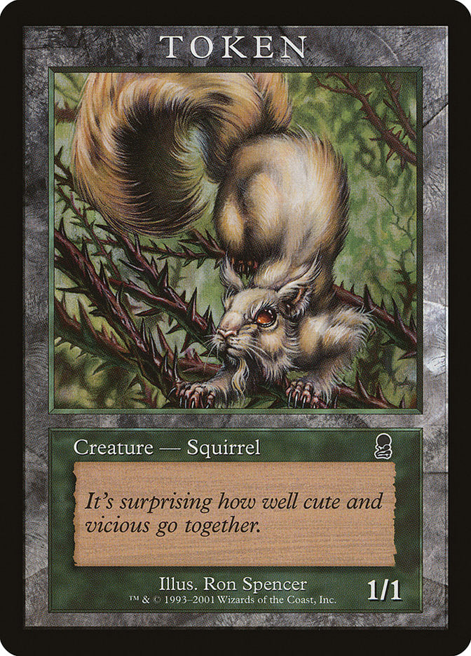 Squirrel Token [Magic Player Rewards 2002] | Black Swamp Games