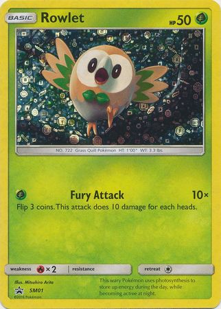 Rowlet (SM01) (General Mills Promo) [Sun & Moon: Black Star Promos] | Black Swamp Games