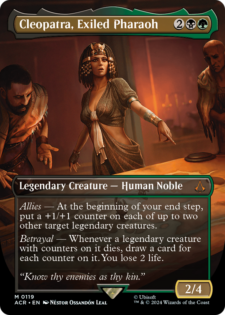 Cleopatra, Exiled Pharaoh (Borderless) [Assassin's Creed] | Black Swamp Games