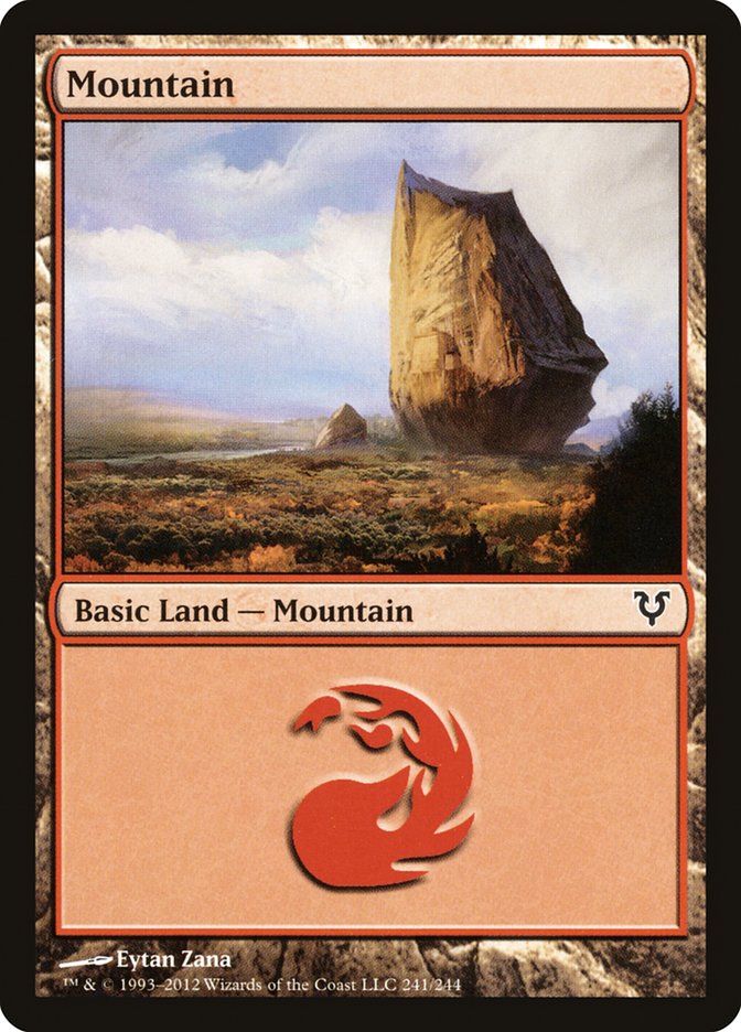 Mountain (241) [Avacyn Restored] | Black Swamp Games