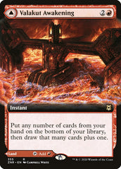 Valakut Awakening // Valakut Stoneforge (Extended Art) [Zendikar Rising] | Black Swamp Games