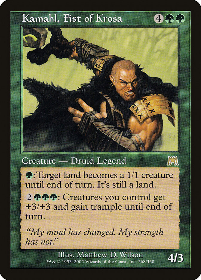 Kamahl, Fist of Krosa [Onslaught] | Black Swamp Games