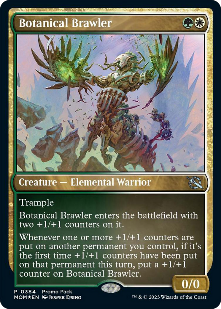 Botanical Brawler (Promo Pack) [March of the Machine Promos] | Black Swamp Games