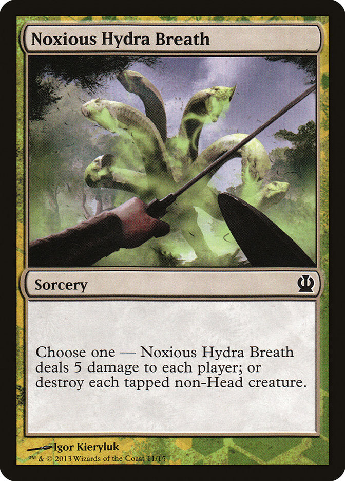 Noxious Hydra Breath [Theros Face the Hydra] | Black Swamp Games